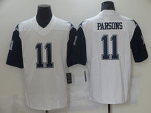 Load image into Gallery viewer, Women&#39;s Cowboys Custom #11 Micah Parsons White Alternate Stitched NFL Vapor Untouchable Limited Jersey
