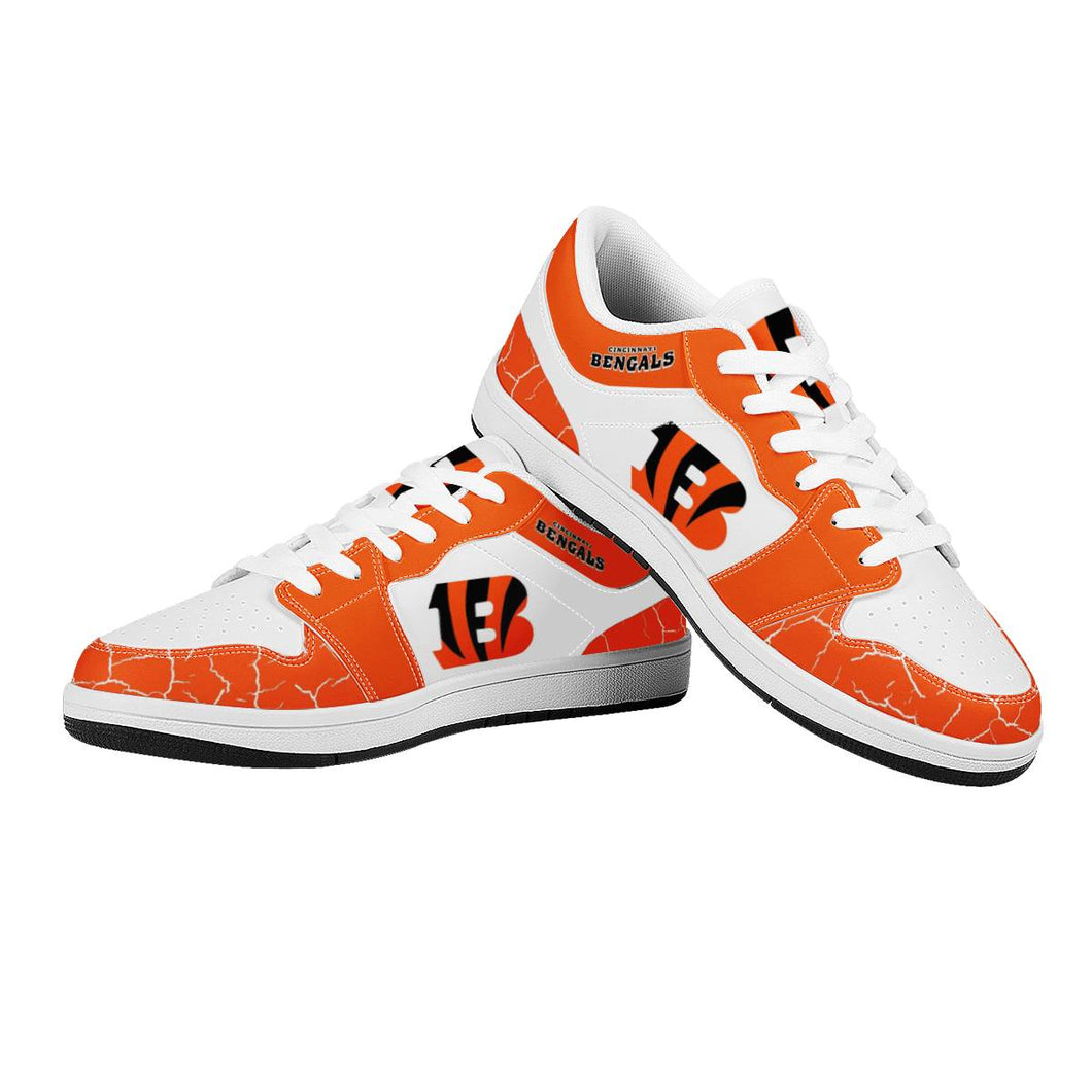 NFL Cincinnati Bengals AF1 Low Top Fashion Sneakers Skateboard Shoes