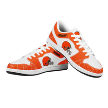 Load image into Gallery viewer, NFL Cleveland Browns AF1 Low Top Fashion Sneakers Skateboard Shoes
