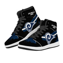 Load image into Gallery viewer, NFL Los Angeles Rams Air Force 1 High Top Fashion Sneakers Skateboard Shoes
