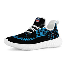 Load image into Gallery viewer, NFL Carolina Panthers Yeezy Sneakers Running Sports Shoes For Men Women
