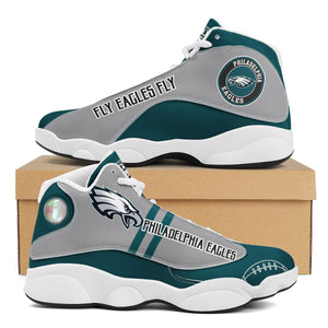 NFL Philadelphia Eagles Sport High Top Basketball Sneakers Shoes For Men Women