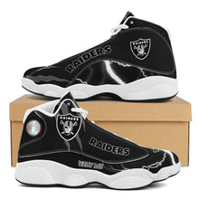 Load image into Gallery viewer, NFL Las Vegas Raiders Sport High Top Basketball Sneakers Shoes For Men Women
