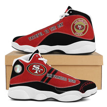 Load image into Gallery viewer, NFL San Francisco 49ers Sport High Top Basketball Sneakers Shoes For Men Women
