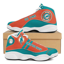 Load image into Gallery viewer, NFL Miami Dolphins Sport High Top Basketball Sneakers Shoes For Men Women
