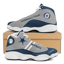 Load image into Gallery viewer, NFL Dallas Cowboys Sport High Top Basketball Sneakers Shoes For Men Women
