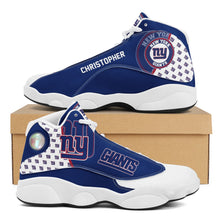 Load image into Gallery viewer, NFL New York Giants Sport High Top Basketball Sneakers Shoes For Men Women
