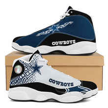 Load image into Gallery viewer, NFL Dallas Cowboys Sport High Top Basketball Sneakers Shoes For Men Women
