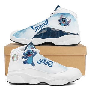 Fashion Cartoon&Movie Designs Sport High Top Basketball Sneakers Shoes For Men Women