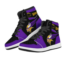 Load image into Gallery viewer, NFL Minnesota Vikings Air Force 1 High Top Fashion Sneakers Skateboard Shoes
