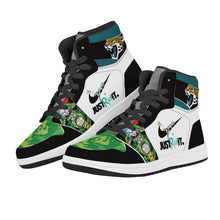 Load image into Gallery viewer, NFL Jacksonville Jaguars Air Force 1 High Top Fashion Sneakers Skateboard Shoes
