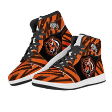 Load image into Gallery viewer, NFL Cincinnati Bengals Air Force 1 High Top Fashion Sneakers Skateboard Shoes
