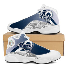 Load image into Gallery viewer, NFL Los Angeles Rams Sport High Top Basketball Sneakers Shoes For Men Women
