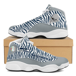 NFL Seattle Seahawks Sport High Top Basketball Sneakers Shoes For Men Women