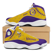 Load image into Gallery viewer, NFL Minnesota Vikings Sport High Top Basketball Sneakers Shoes For Men Women
