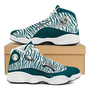 NFL Philadelphia Eagles Sport High Top Basketball Sneakers Shoes For Men Women