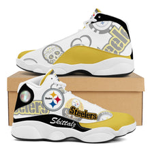 Load image into Gallery viewer, NFL Pittsburgh Steelers Sport High Top Basketball Sneakers Shoes For Men Women
