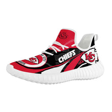 Load image into Gallery viewer, NFL Kansas City Chiefs Yeezy Sneakers Running Sports Shoes For Men Women
