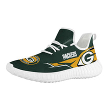 Load image into Gallery viewer, NFL Green Bay Packers Yeezy Sneakers Running Sports Shoes For Men Women
