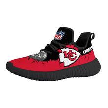 Load image into Gallery viewer, NFL Kansas City Chiefs Yeezy Sneakers Running Sports Shoes For Men Women
