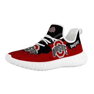 NFL Ohio State Buckeyes  Yeezy Sneakers Running Sports Shoes For Men Women