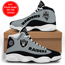 Load image into Gallery viewer, NFL Las Vegas Raiders Sport High Top Basketball Sneakers Shoes For Men Women
