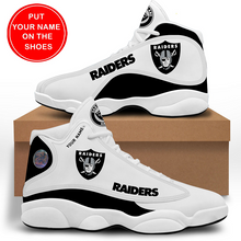 Load image into Gallery viewer, NFL Las Vegas Raiders Sport High Top Basketball Sneakers Shoes For Men Women
