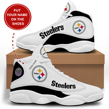 Load image into Gallery viewer, NFL Pittsburgh Steelers Sport High Top Basketball Sneakers Shoes For Men Women
