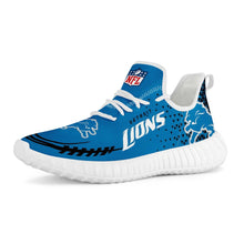 Load image into Gallery viewer, NFL Detroit Lions Yeezy Sneakers Running Sports Shoes For Men Women
