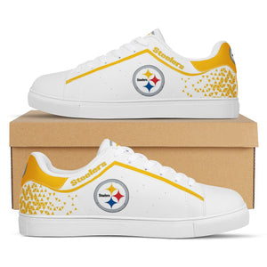 NFL Pittsburgh Steelers Stan Smith Low Top Fashion Skateboard Shoes