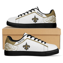 Load image into Gallery viewer, NFL New Orleans Saints Stan Smith Low Top Fashion Skateboard Shoes
