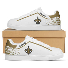 Load image into Gallery viewer, NFL New Orleans Saints Stan Smith Low Top Fashion Skateboard Shoes
