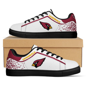 NFL Arizona Cardinals Stan Smith Low Top Fashion Skateboard Shoes