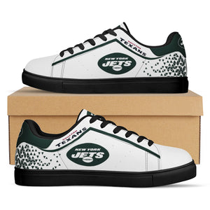 NFL New York Jets Stan Smith Low Top Fashion Skateboard Shoes