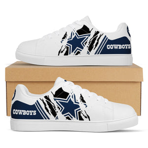 NFL Dallas Cowboys Stan Smith Low Top Fashion Skateboard Shoes