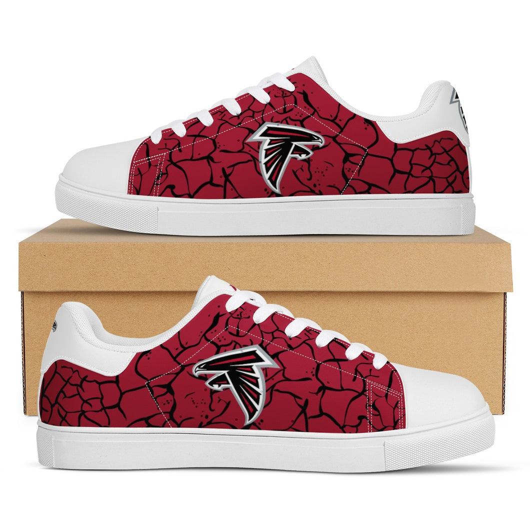 NFL Atlanta Falcons Stan Smith Low Top Fashion Skateboard Shoes