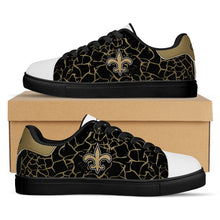 Load image into Gallery viewer, NFL New Orleans Saints Stan Smith Low Top Fashion Skateboard Shoes
