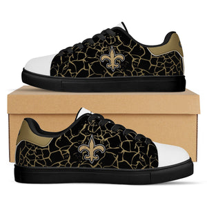 NFL New Orleans Saints Stan Smith Low Top Fashion Skateboard Shoes