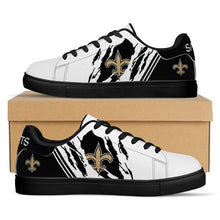 Load image into Gallery viewer, NFL New Orleans Saints Stan Smith Low Top Fashion Skateboard Shoes
