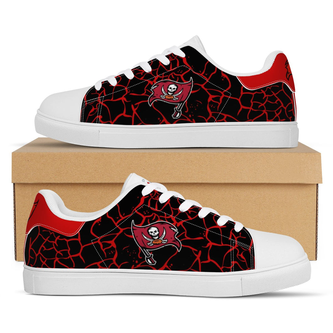 NFL Tampa Bay Buccaneers Stan Smith Low Top Fashion Skateboard Shoes