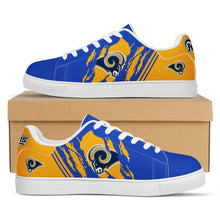 Load image into Gallery viewer, NFL Los Angeles Rams Stan Smith Low Top Fashion Skateboard Shoes
