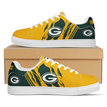 Load image into Gallery viewer, NFL Green Bay Packers Stan Smith Low Top Fashion Skateboard Shoes
