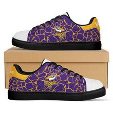 Load image into Gallery viewer, NFL Minnesota Vikings Stan Smith Low Top Fashion Skateboard Shoes
