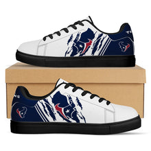 Load image into Gallery viewer, NFL Houston Texans Stan Smith Low Top Fashion Skateboard Shoes
