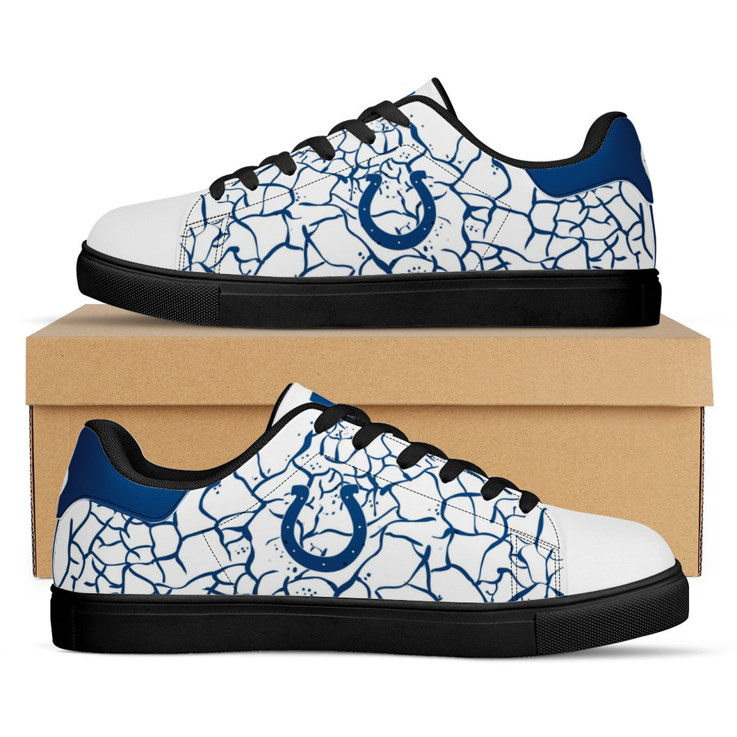 NFL Indianapolis Colts Stan Smith Low Top Fashion Skateboard Shoes