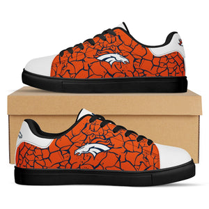 NFL Denver Broncos Stan Smith Low Top Fashion Skateboard Shoes