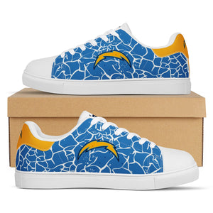 NFL Los Angeles Chargers Stan Smith Low Top Fashion Skateboard Shoes