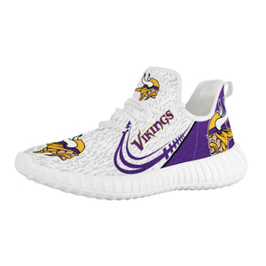 NFL Minnesota Vikings Yeezy Sneakers Running Sports Shoes For Men Women