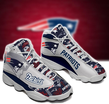 Load image into Gallery viewer, NFL New England Patriots Sport High Top Basketball Sneakers Shoes For Men Women
