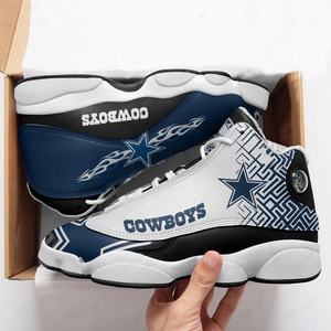 NFL Dallas Cowboys Sport High Top Basketball Sneakers Shoes For Men Women